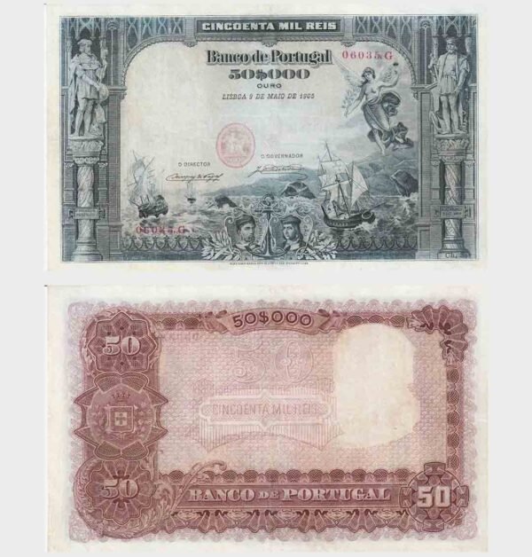 1905 - 50.000 Reis - Ch.3