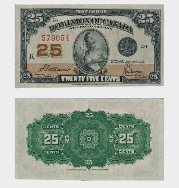 1923 - 25 Cents