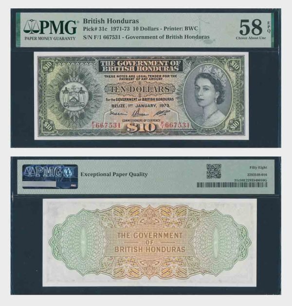 1973 - 10 Dollars - PMG
