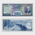 1961 - 1000 Kronur - SPECIMEN