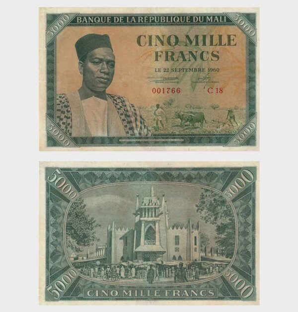 1960 - 5000 Francs