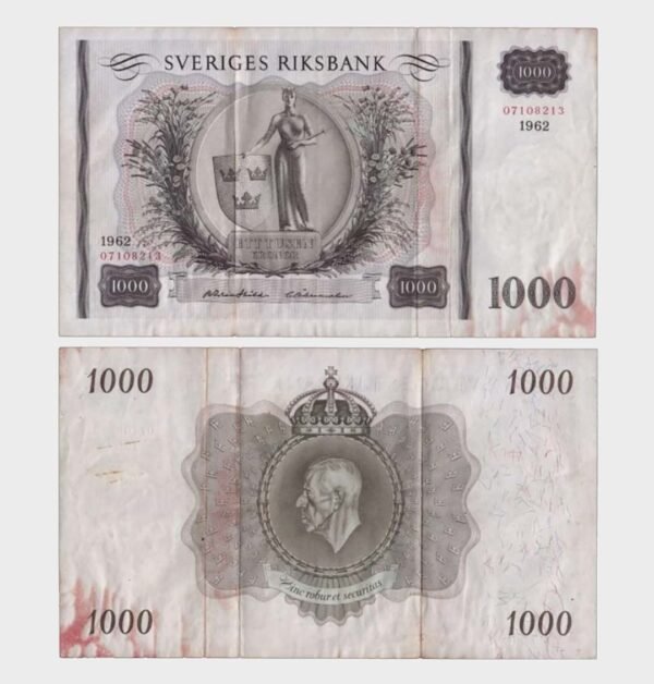 1962 - 1000 Kronor
