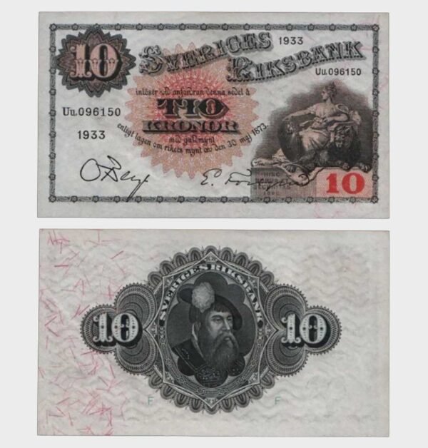 1933 - 10 Kronor