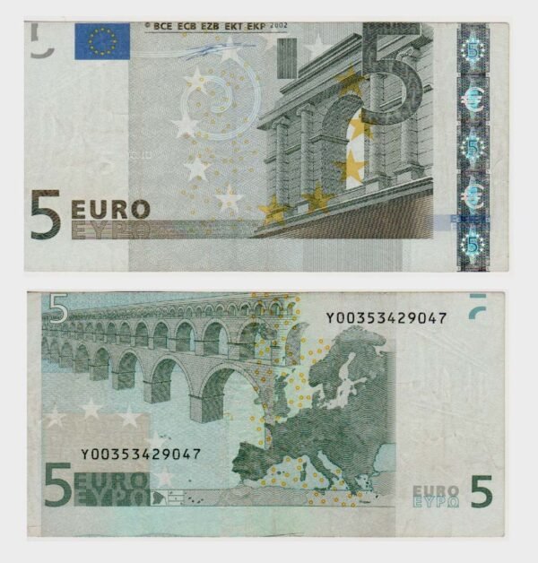 2002 - 5 Euro - ERROR - Y003