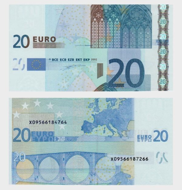 2002 - 20 Euro - MANIPULATED - P009