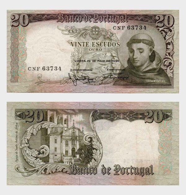 1964 - 20 Escudos - Ch.7