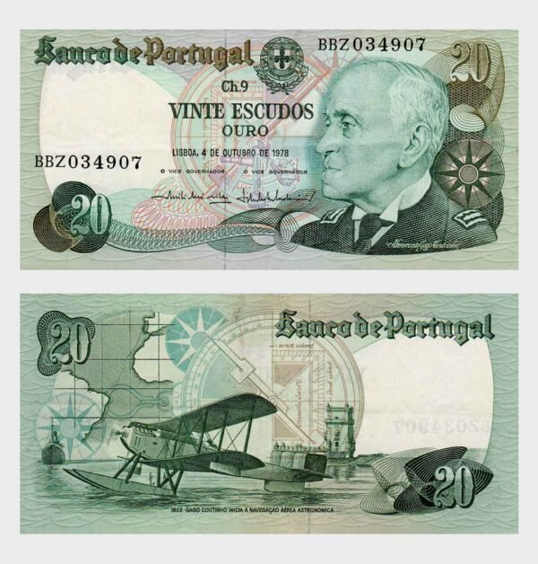 1978 - 20 Escudos - Ch.9