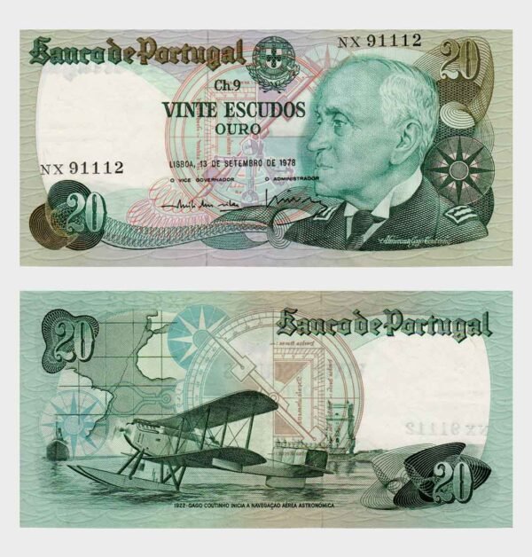 1978 - 20 Escudos - Ch.9
