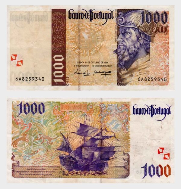 1996 - 1000 Escudos - Ch.13