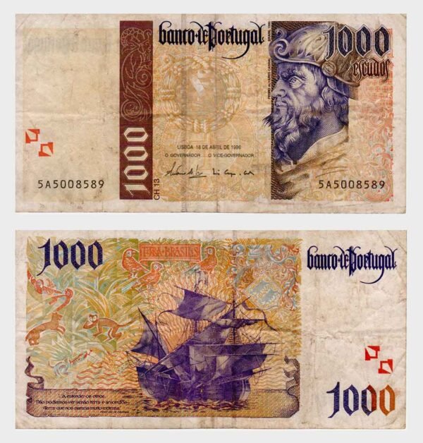 1996 - 1000 Escudos - Ch.13