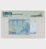 2002 - 20 Euro - REMAINDER - E004D2 - PMG - Image 3