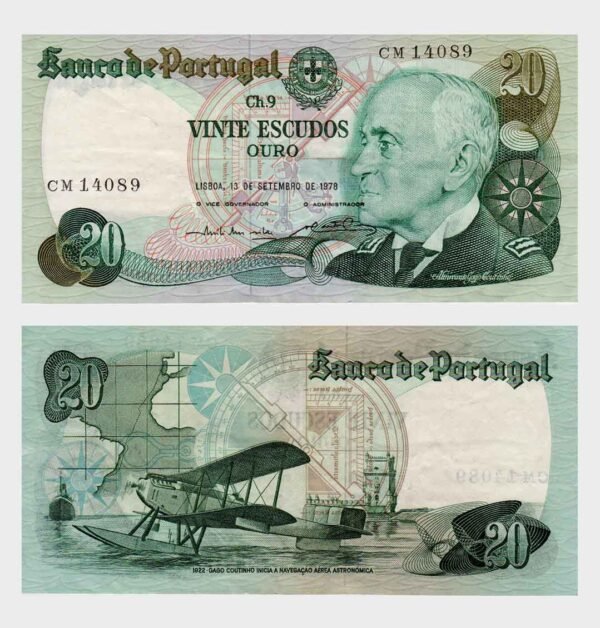 1978 - 20 Escudos - Ch.9
