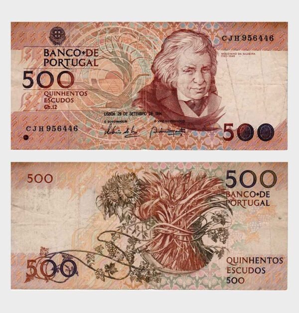 1994 - 500 Escudos - Ch.12