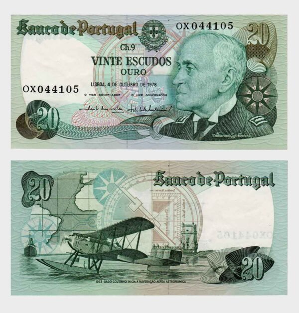 1978 - 20 Escudos - Ch.9
