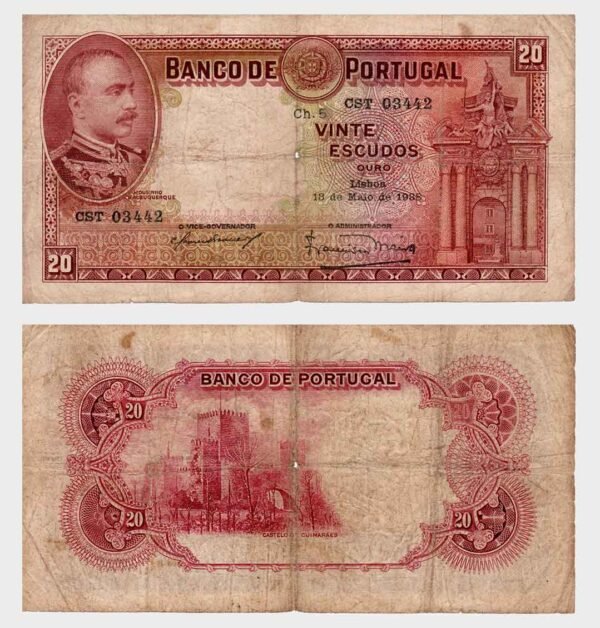 1938 - 20 Escudos - Ch.5
