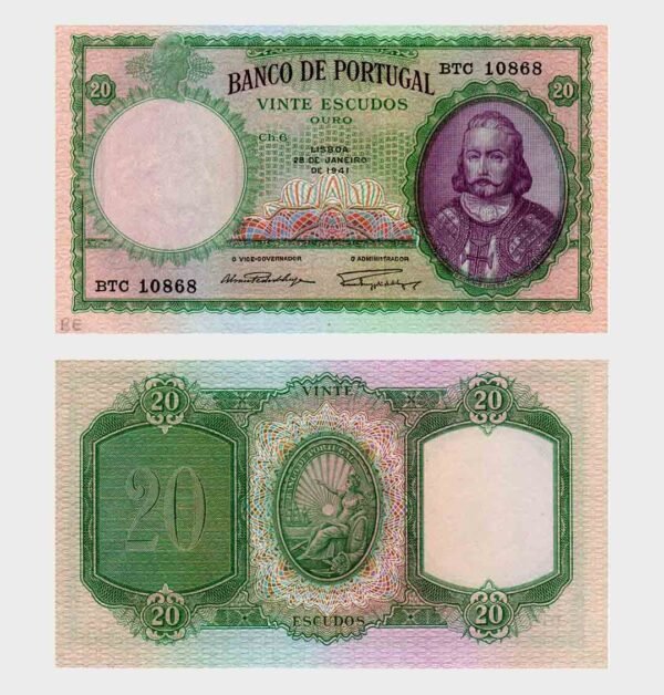1941 - 20 Escudos - Ch.6