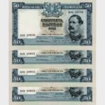 1955 - 4x 50 Escudos - Ch.7