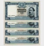 1955 - 4x 50 Escudos - Ch.7
