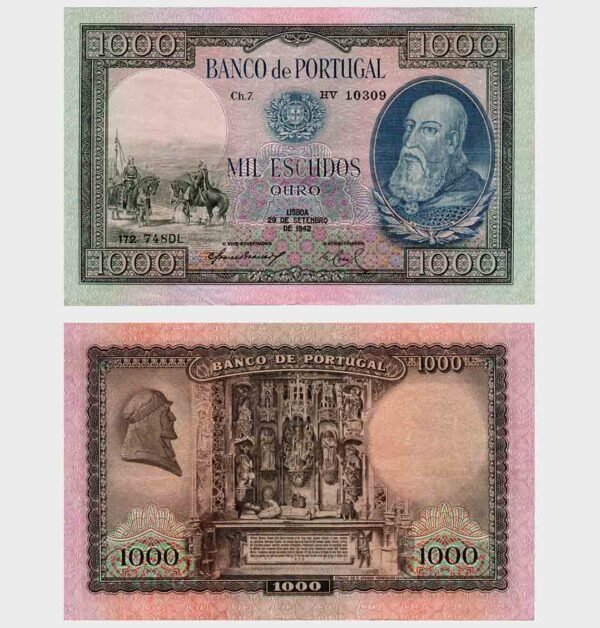 1942 - 1000 Escudos - Ch.7