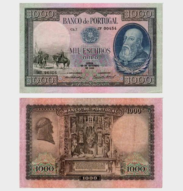 1942 - 1000 Escudos - Ch.7