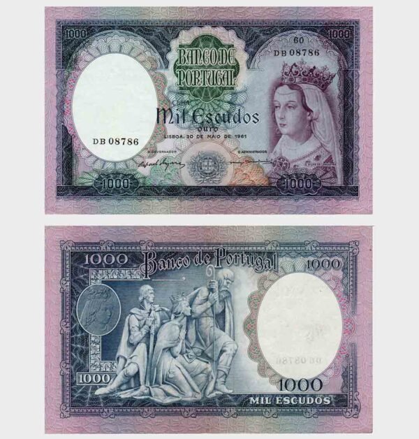 1961 - 1000 Escudos - Ch.8A