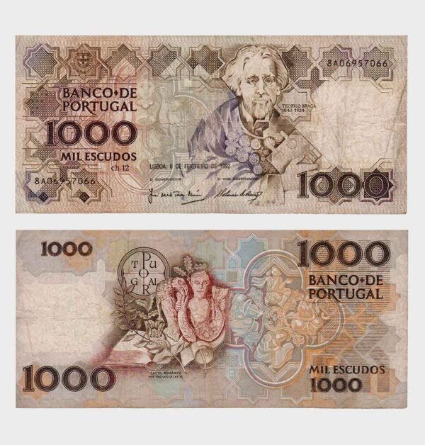 1992 - 1000 Escudos - Ch.12