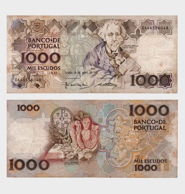 1990 - 1000 Escudos - Ch.12