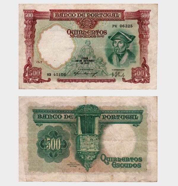 1942 - 500 Escudos - Ch.7