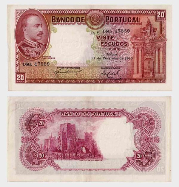 1940 - 20 Escudos - Ch.5