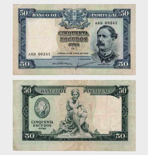 1955 - 50 Escudos - Ch.7