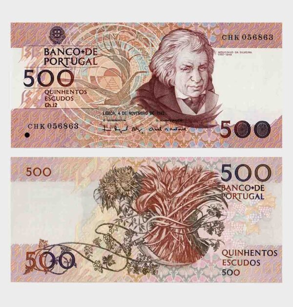 1993 - 500 Escudos - Ch.12