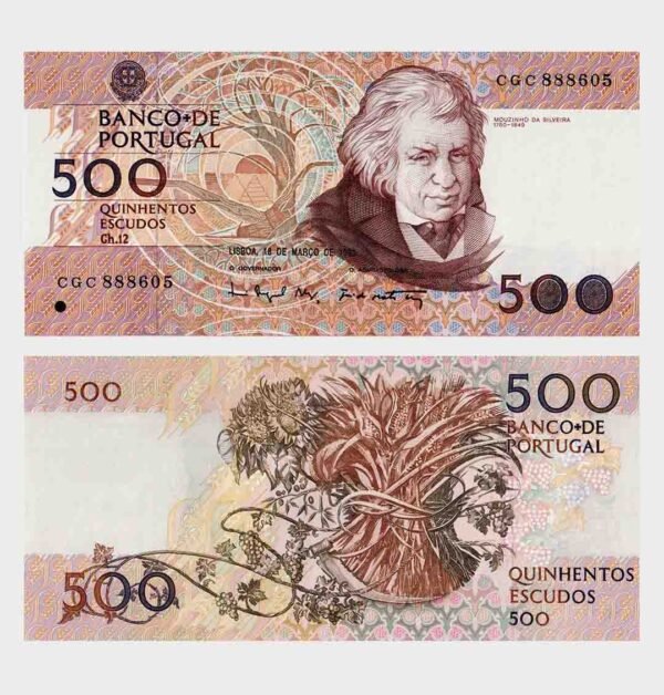 1993 - 500 Escudos - Ch.12