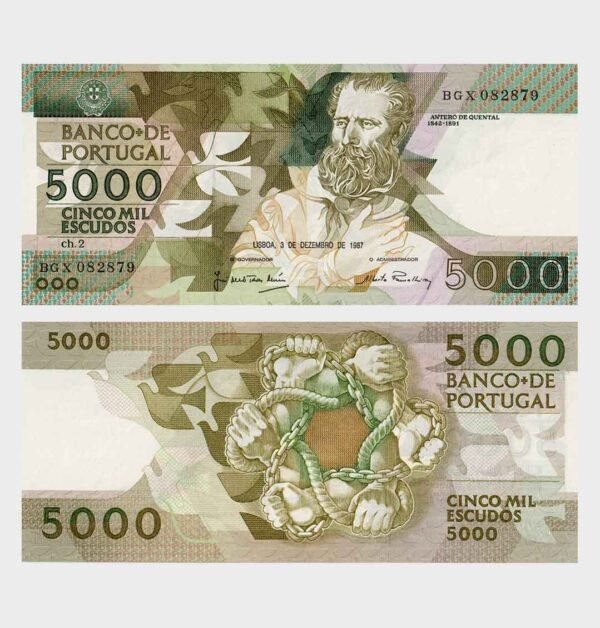 1987 - 5000 Escudos - Ch.2