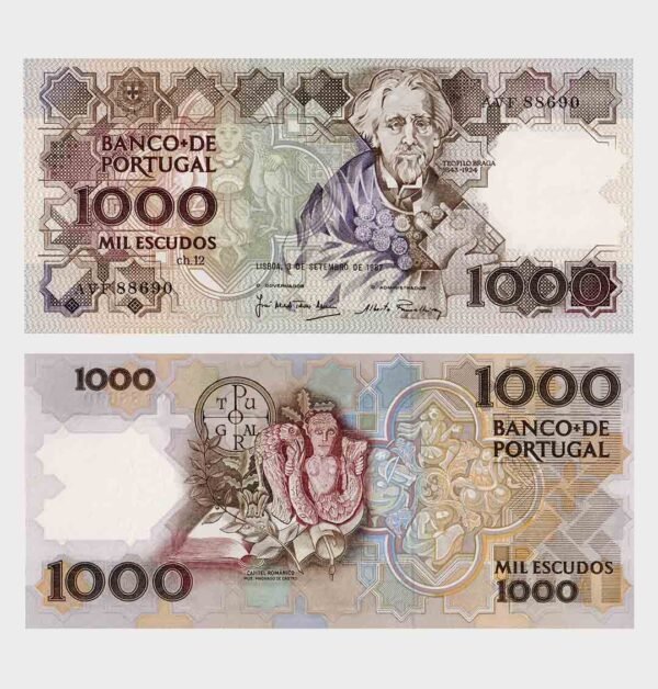 1987 - 1000 Escudos - Ch.12