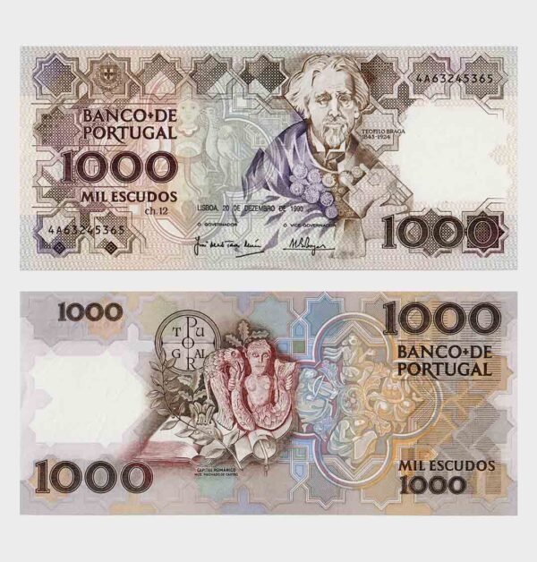 1990 - 1000 Escudos - Ch.12