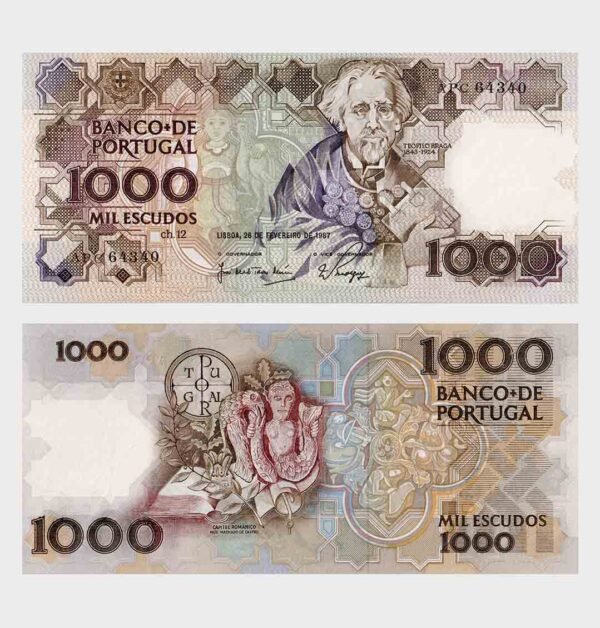 1987 - 1000 Escudos - Ch.12