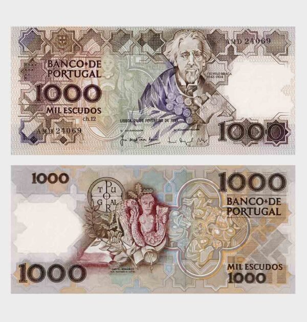 1987 - 1000 Escudos - Ch.12