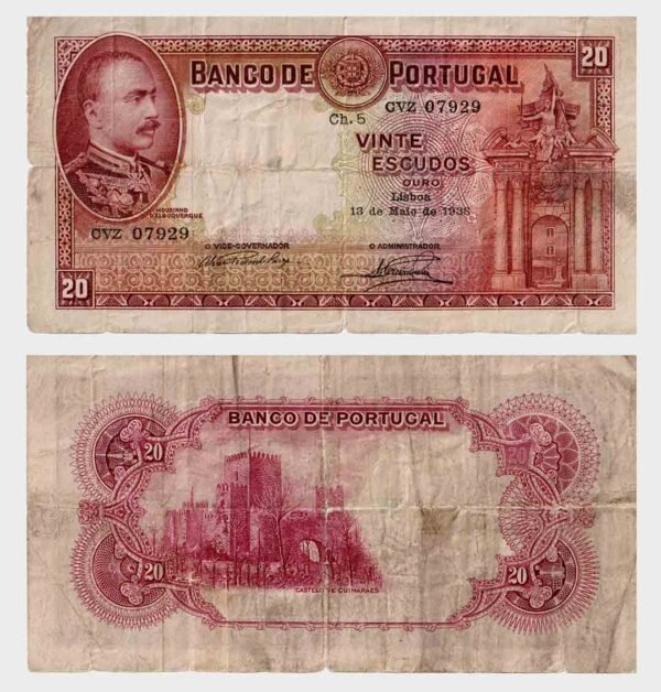 1938 - 20 Escudos - Ch.5