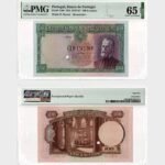 1947-1957 - 100 Escudos - Ch.6 - REMAINDER - PMG