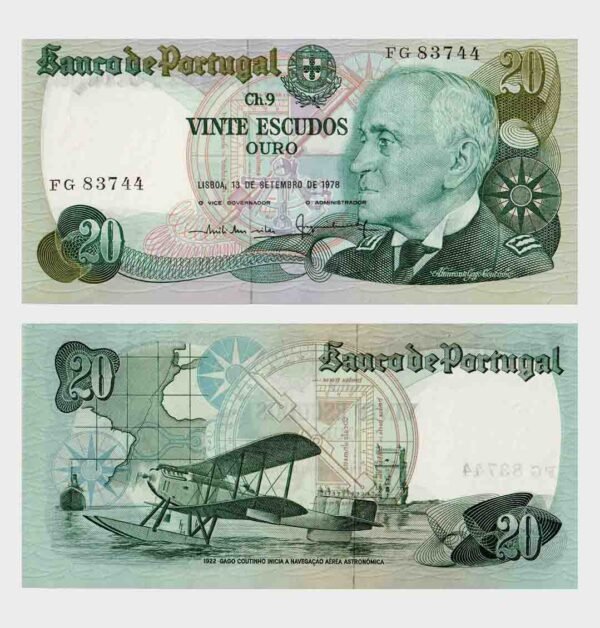 1978 - 20 Escudos - Ch.9