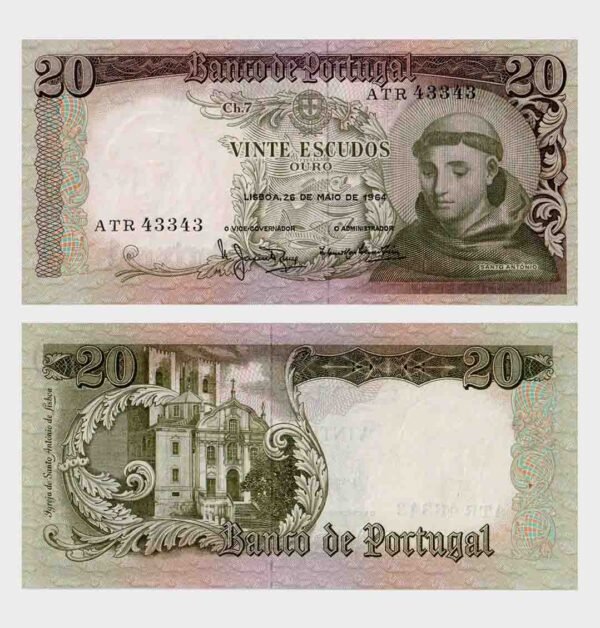 1964 - 20 Escudos - Ch.7