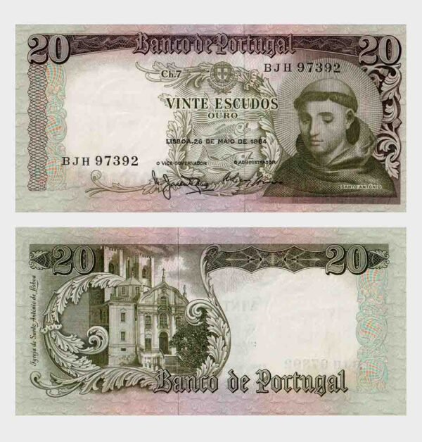 1964 - 20 Escudos - Ch.7