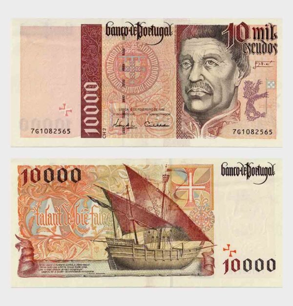 1998 - 10.000 Escudos - Ch.2 - RARE