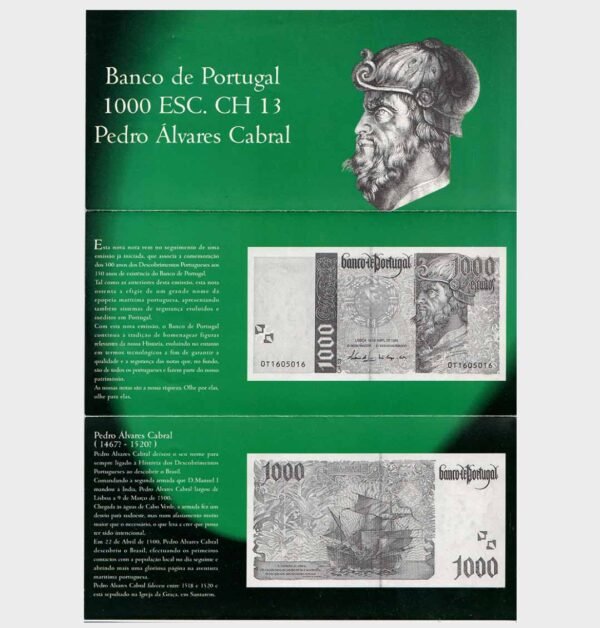1996 - 1000 Escudos - Ch.13 - Flyer