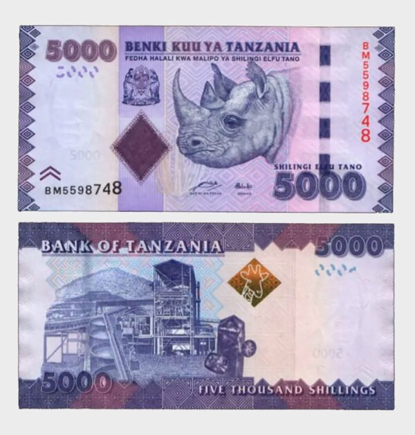 2010 - 5000 Shillingi