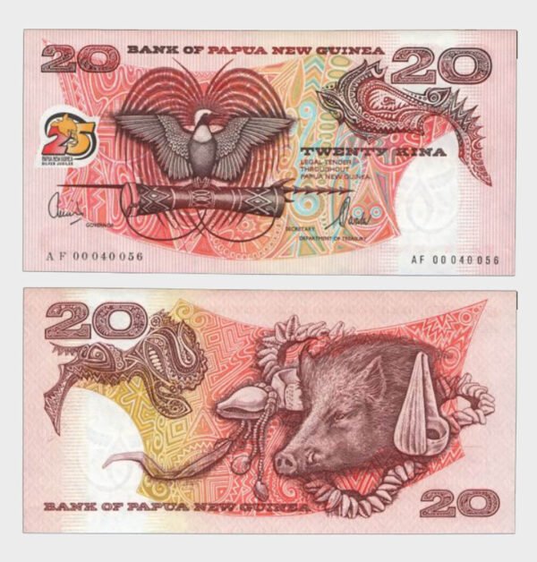 2000 - 20 Kina - Commemorative