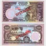 1985 - 10 Tala - SPECIMEN