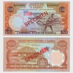 1985 - 20 Tala - SPECIMEN