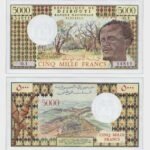 1979 - 5000 Francs - ERROR