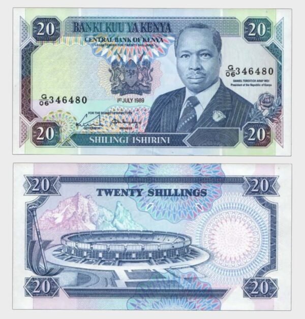 1989 - 20 Shillings